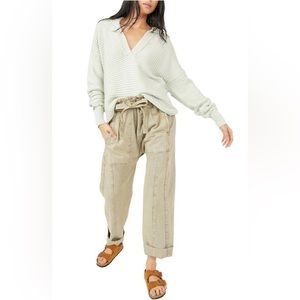 MARLIE PULLOVER IN MINT GREEN